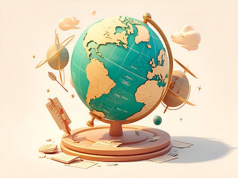 3D 地球仪