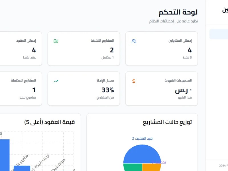 نظام إدارة المقاولين بالباطن
