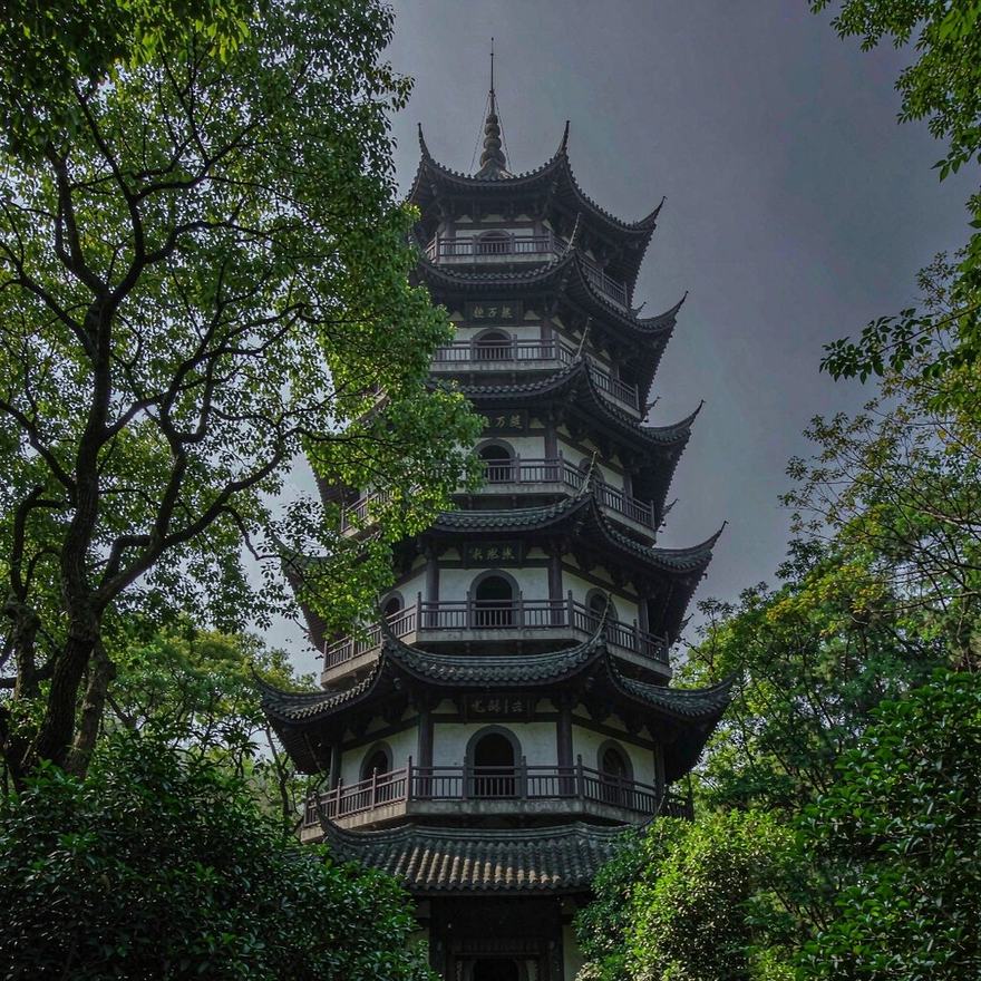杭州 · 西泠印社（孤山）实景照片（原型地示意）