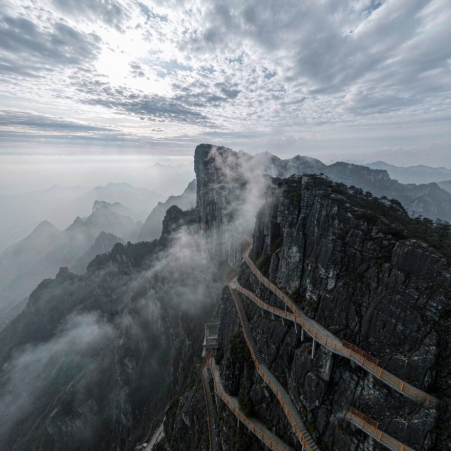 临沂 · 沂蒙山（七星鲁王宫原型）实景照片（原型地示意）